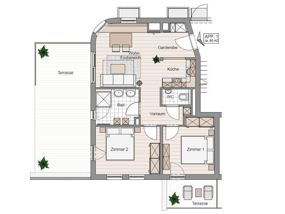 Appartement Steinberghaus